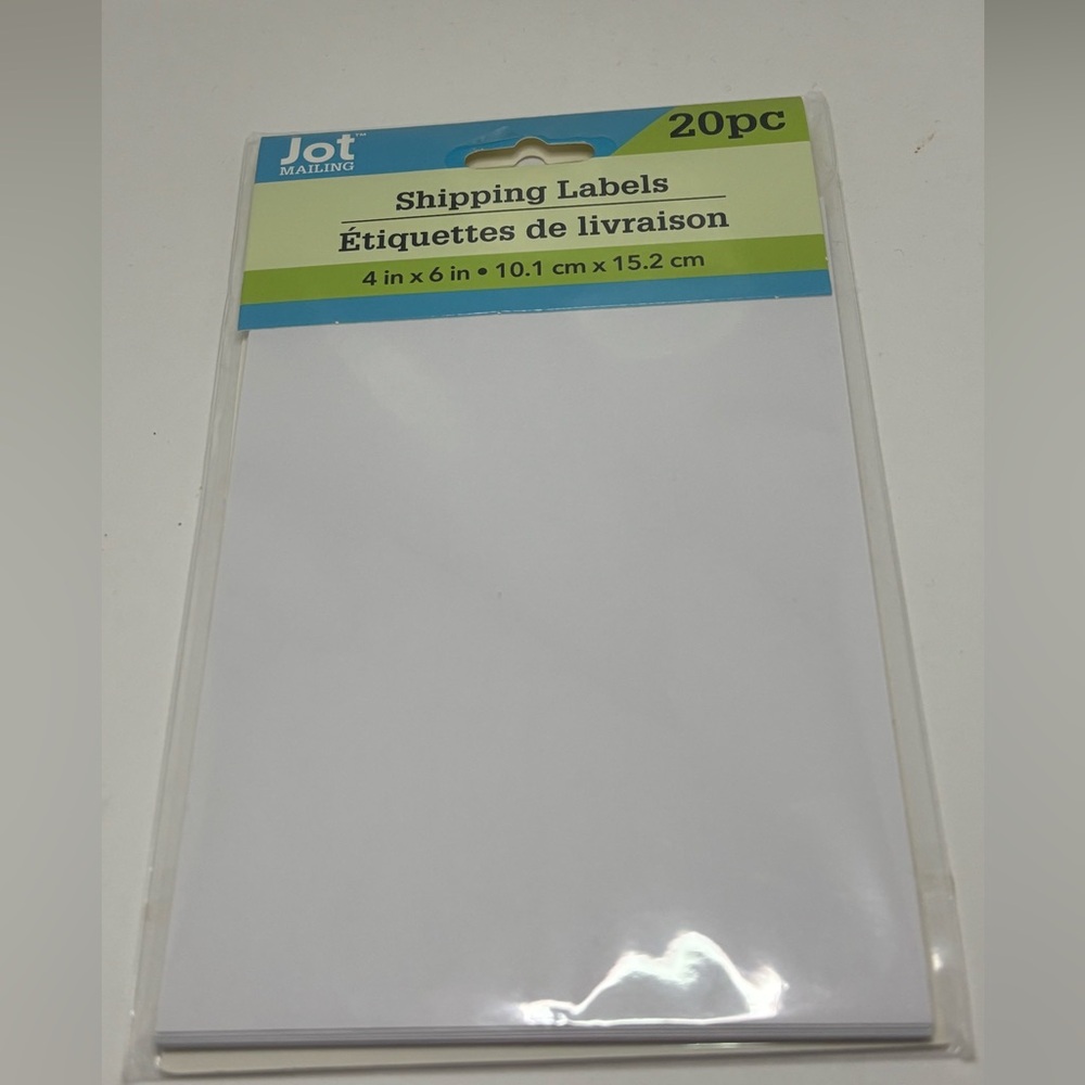 Jot Mailing Shipping Labels 20pc